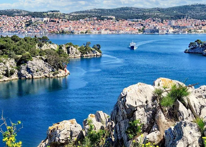 Appartement Charming With Sea View In Sibenik, 38 M². Šibenik